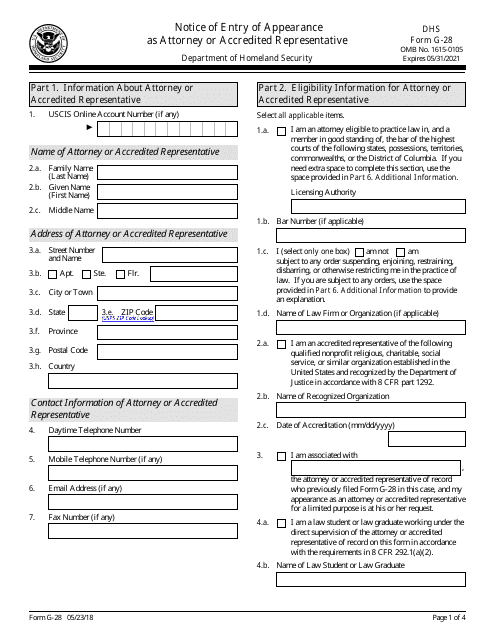 The G28 Form Not Fillable Pdf Printable Forms Free Online