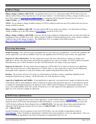 Instructions for USCIS Form I-212 Application for Permission to Re-apply for Admission Into the United States After Deportation or Removal, Page 17
