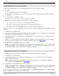 Instructions for USCIS Form I-212 Application for Permission to Re-apply for Admission Into the United States After Deportation or Removal, Page 2