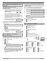 USCIS Form I-212 Application for Permission to Reapply for Admission Into the United States After Deportation or Removal, Page 4