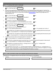 USCIS Form I-129 Petition for a Nonimmigrant Worker, Page 4
