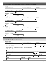 USCIS Form I-360 Petition for Amerasian, Widow(Er), or Special Immigrant, Page 6