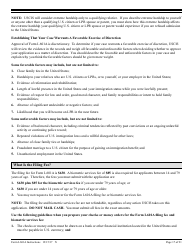 Instructions for USCIS Form I-601A Application for Provisional Unlawful Presence Waiver, Page 17