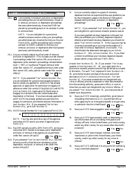 USCIS Form I-601A Application for Provisional Unlawful Presence Waiver, Page 3
