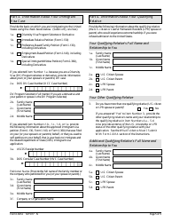 USCIS Form I-601A Application for Provisional Unlawful Presence Waiver, Page 5