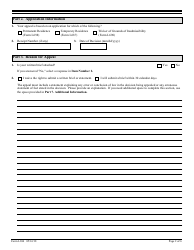 USCIS Form I-694 Notice of Appeal of Desicion Under Ina Section 210 or 245a of the Immigration and Nationality Act, Page 2