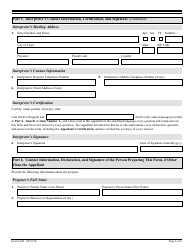 USCIS Form I-694 Notice of Appeal of Desicion Under Ina Section 210 or 245a of the Immigration and Nationality Act, Page 4