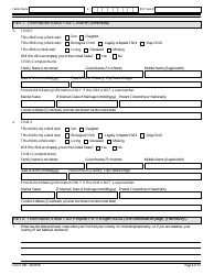USCIS Form I-590 Registration for Classification as Refugee, Page 6