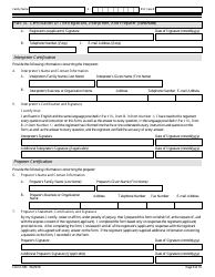 USCIS Form I-590 Registration for Classification as Refugee, Page 9