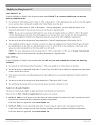 Instructions for USCIS Form I-817 Application for Family Unity Benefits, Page 3