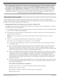 Instructions for USCIS Form I-817 Application for Family Unity Benefits, Page 8