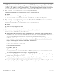 Instructions for USCIS Form I-821 Application for Temporary Protected Status, Page 10
