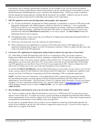 Instructions for USCIS Form I-821 Application for Temporary Protected Status, Page 13