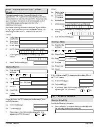 USCIS Form I-821 Application for Temporary Protected Status, Page 6