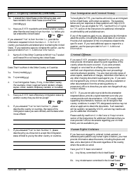 USCIS Form I-821 Application for Temporary Protected Status, Page 7