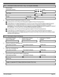 USCIS Form I-907 Request for Premium Processing Service, Page 2