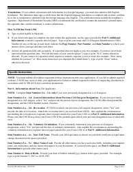 Instructions for USCIS Form I-910 Application for Civil Surgeon Designation, Page 4