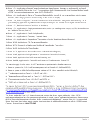 Instructions for USCIS Form I-912 Request for Fee Waiver, Page 2