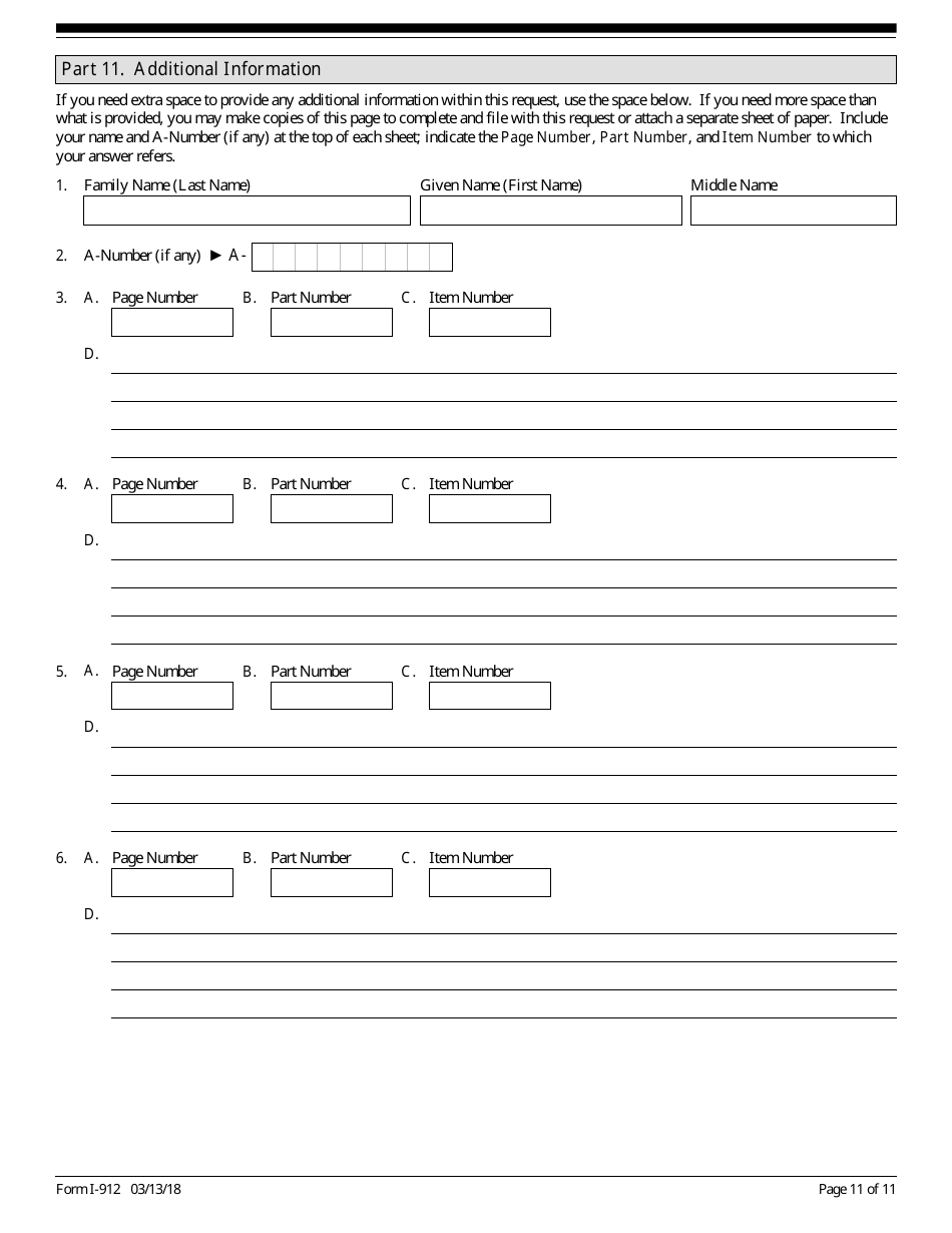 Uscis Form I 912 Fill Out Sign Online And Download Fillable Pdf Templateroller 8117