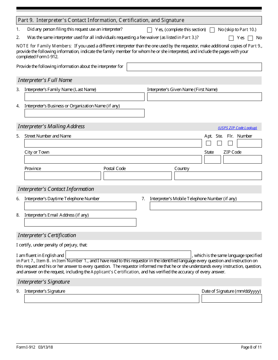 uscis-form-i-912-download-fillable-pdf-or-fill-online-request-for-fee