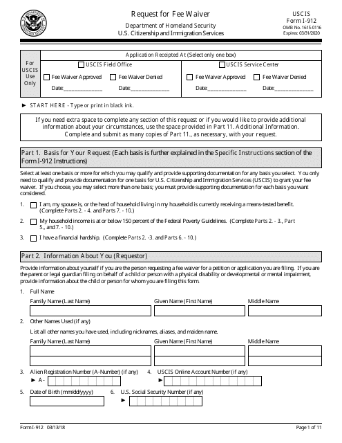 Uscis Poverty Guidelines 2018 Chart Pdf