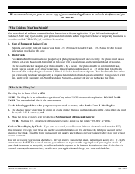Instructions for USCIS Form N-300 &quot;Application to File Declaration of Intention&quot;, Page 5