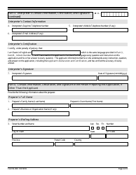 USCIS Form N-300 Application to File Declaration of Intention, Page 4