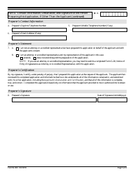 USCIS Form N-300 Application to File Declaration of Intention, Page 5