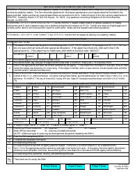 OPM Form INV60 Request for Determination or Advisory, Page 2