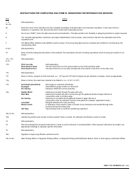 GSA Form 50 Requisition for Reproduction Services, Page 2