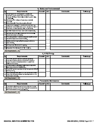 GSA Form 500 Lease Inspection Form, Page 5