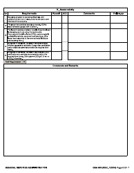 GSA Form 500 Lease Inspection Form, Page 6
