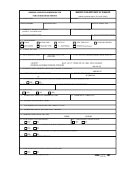 GSA Form 349 Inspection Report of Boiler