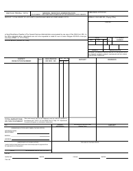 Document preview: GSA Form 789 Statement, Voucher and Schedule of Withdrawals and Credits