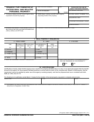 Document preview: GSA Form 1334 Request for Transfer of Excess Real and Related Personal Property