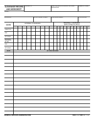 GSA Form 1440 Clearance Record and Worksheet