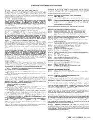GSA Form 1458 Motor Vehicle Maintenance, Repair and Service Purchase Order, Page 2