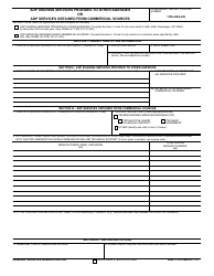 Document preview: GSA Form 2068-A Adp Sharing Services Provided to Other Agencies or Adp Services Obtained From Commercial Sources
