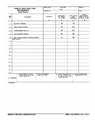 Document preview: GSA Form 2103-B Annual Man-Hour Tour Requirements - Electrician