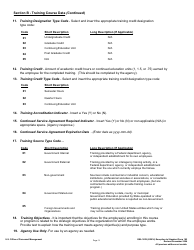 GSA Form 182X Authorization, Agreement and Certification of Training, Page 13