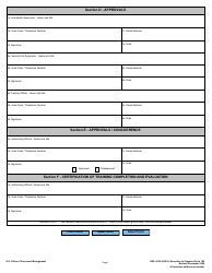 GSA Form 182X Authorization, Agreement and Certification of Training, Page 2