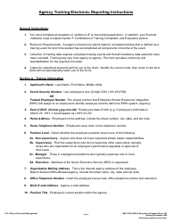 GSA Form 182X Authorization, Agreement and Certification of Training, Page 6