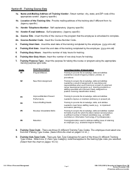 GSA Form 182X Authorization, Agreement and Certification of Training, Page 9