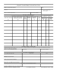 Document preview: GSA Form 2727 Request to Add Item(S) to GSA Retail Stock