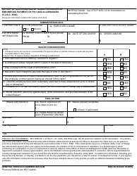 Document preview: GSA Form 2578 Report of Investigation of Claim for Waiver of Erroneous Payment of Pay and Allowances
