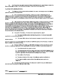 GSA Form 3517D General Clauses (Acquisition of Leasehold Interests in Real Property - Emergency or Disaster Leases), Page 5