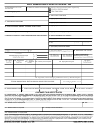 GSA Form 2957PD Rpud Reimbursable Work Authorization
