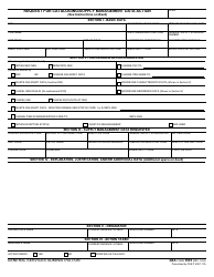GSA Form 3535 Request for Cataloging/Supply Management Data Action