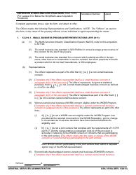GSA Form 3581A Representations and Certifications (Short Form) (For Leases at or Below the Simplified Lease Acquisition Threshold)