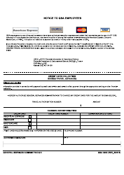 Document preview: GSA Form 3602 Credit Card Collection - Excess Travel Advances